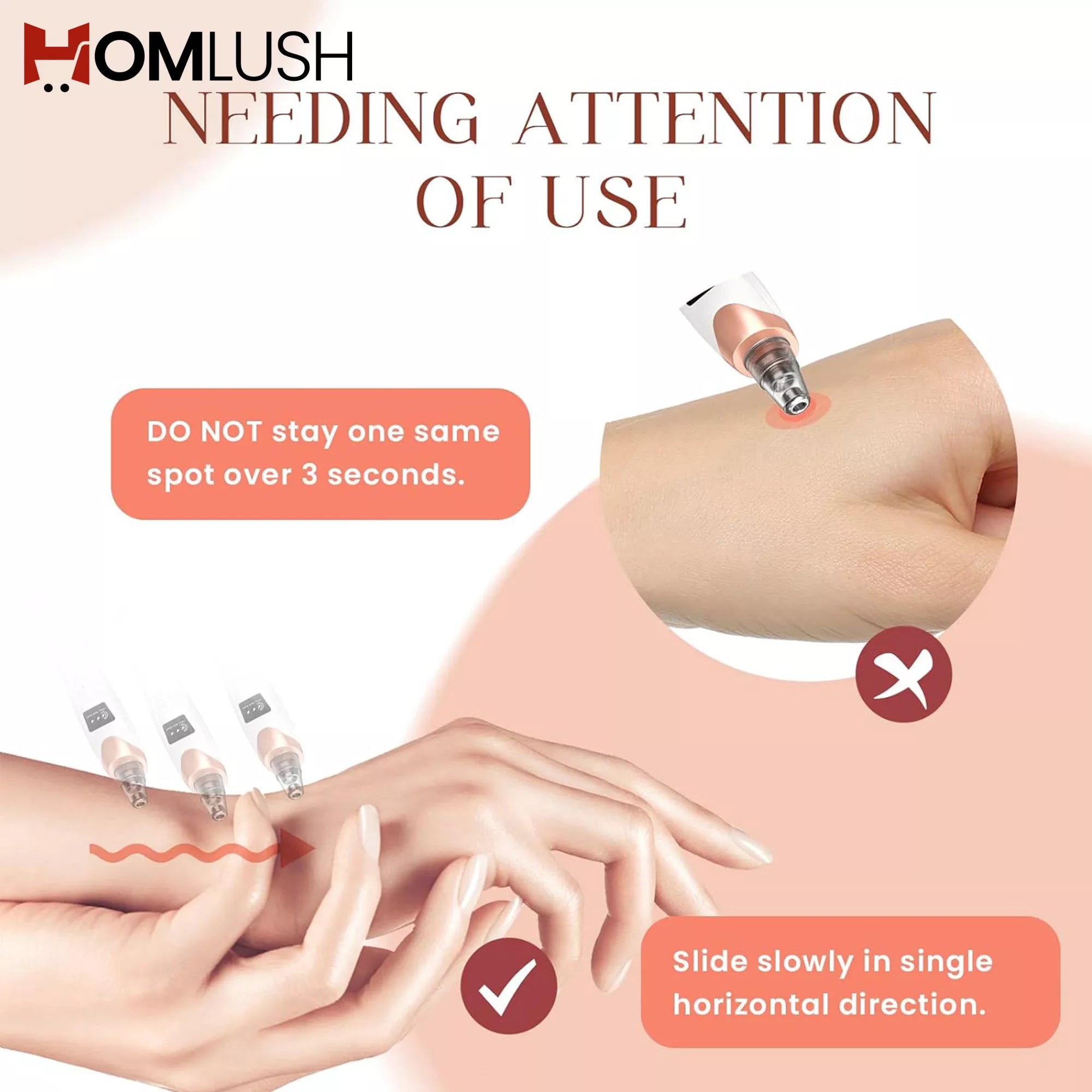 Electric pore cleaning suction tool