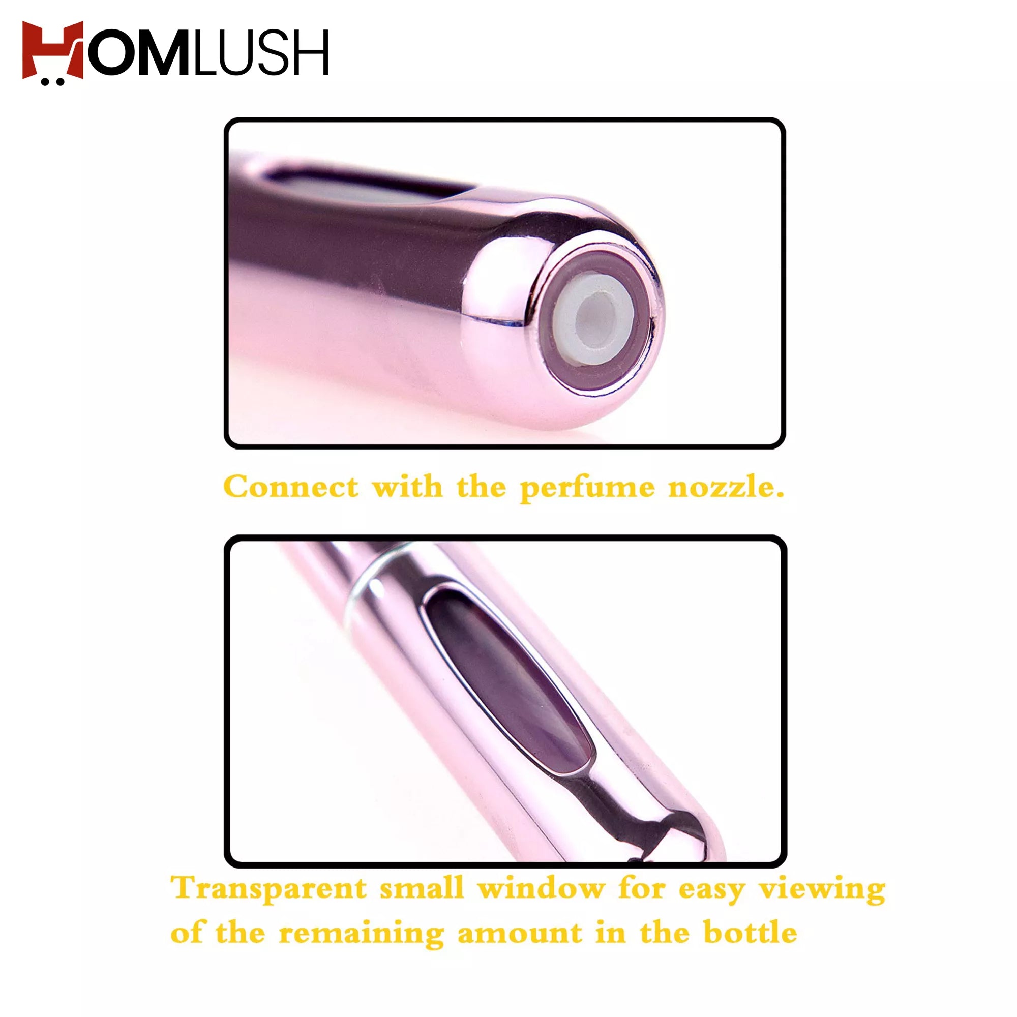 Mini Refillable Perfume Atomizer Bottle 5ml – Travel Spray