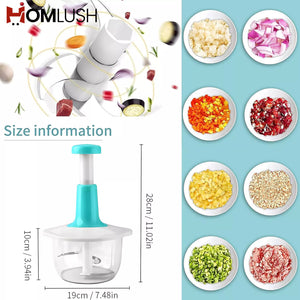 durable manual chopper for kitchen use