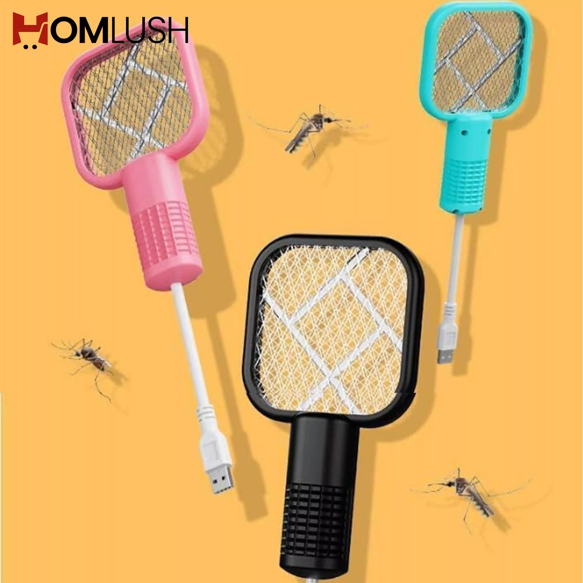 handheld electric fly swatter compact size