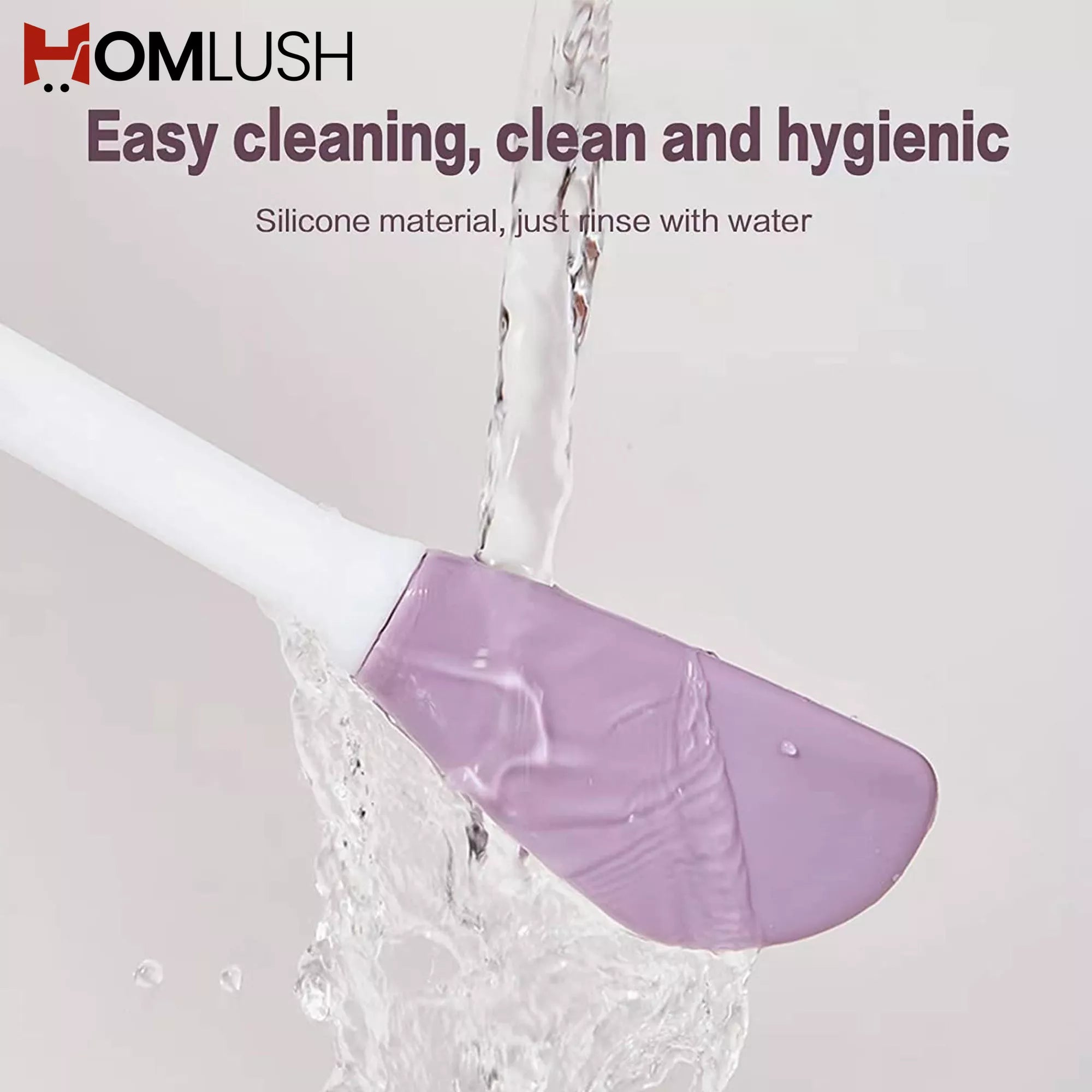 Easy clean silicone face care accessory