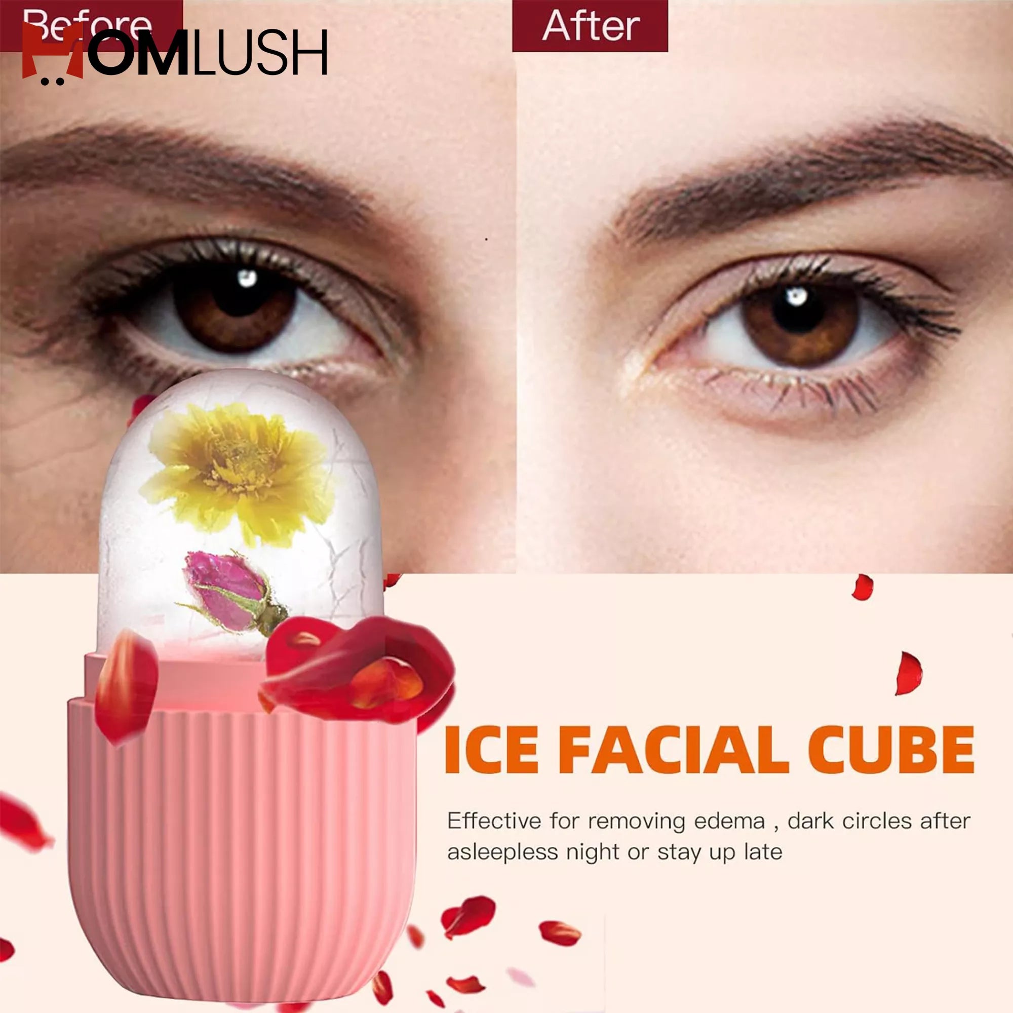 Skin tightening ice roller tool